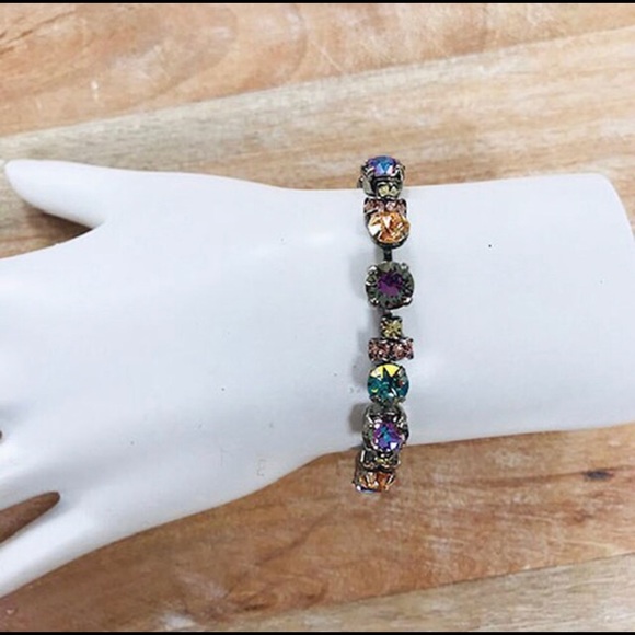 Sorrelli Pastels Pop Ant. Silver Bracelet,NWT - Picture 3 of 13